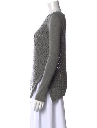 Helmut Lang Wool Scoop Neck Sweater