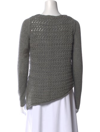 Helmut Lang Wool Scoop Neck Sweater