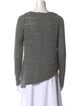 Helmut Lang Wool Scoop Neck Sweater