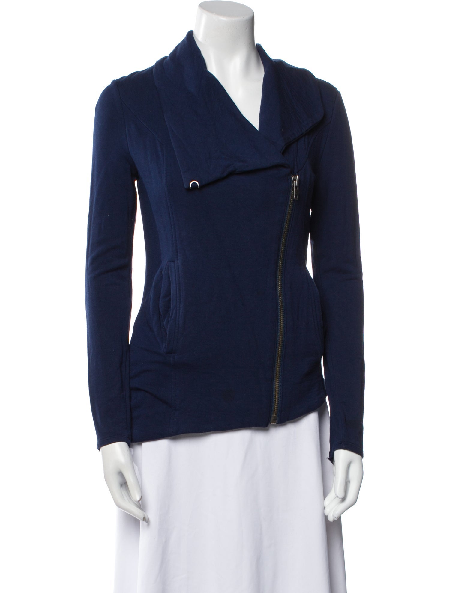 Helmut Lang Cowl Neck Long Sleeve Top