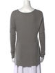 Helmut Lang Scoop Neck Sweater