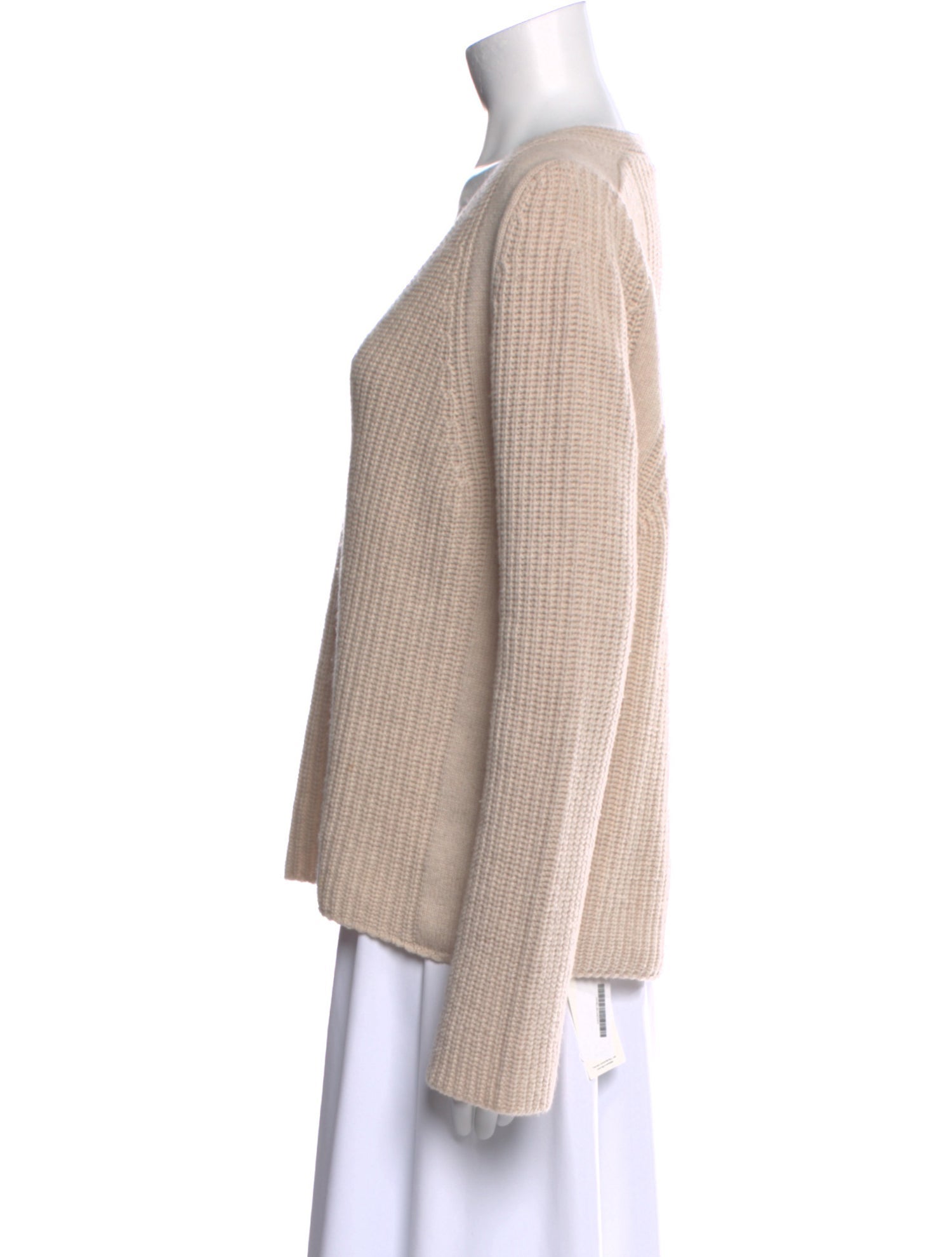 Helmut Lang Wool Scoop Neck Sweater