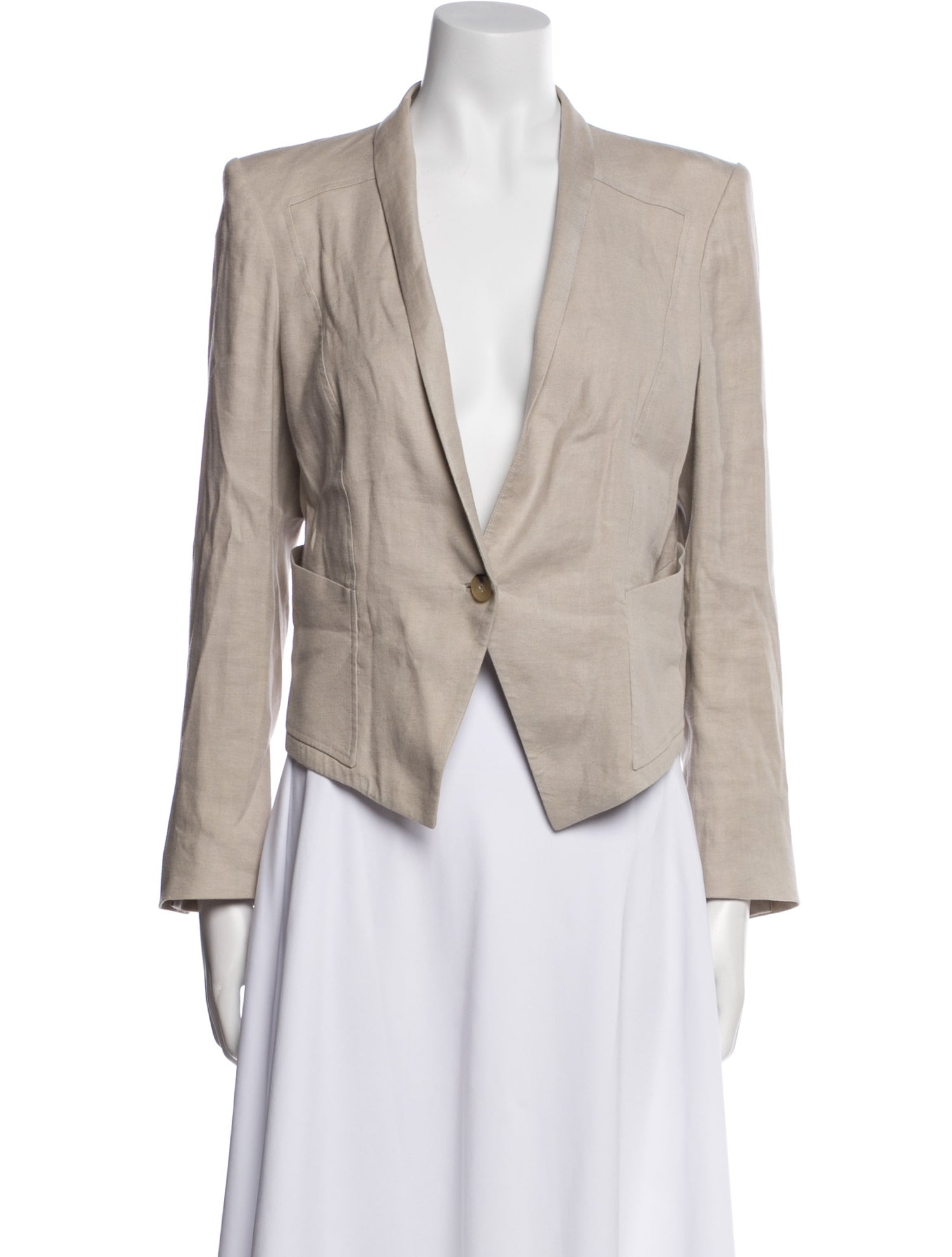 Helmut Lang Linen Blazer