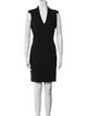 Helmut Lang Virgin Wool Mini Dress