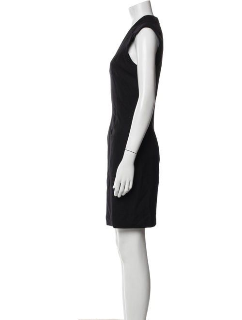 Helmut Lang Virgin Wool Mini Dress