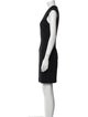 Helmut Lang Virgin Wool Mini Dress