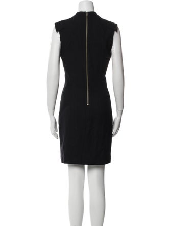 Helmut Lang Virgin Wool Mini Dress