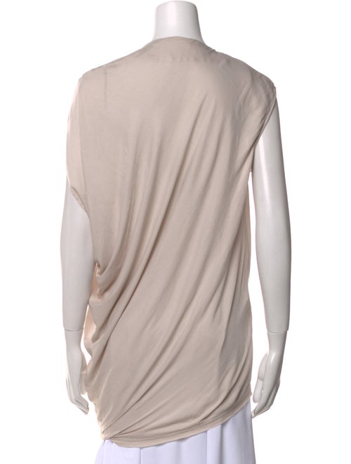 Helmut Lang Cowl Neck Short Sleeve Tunic