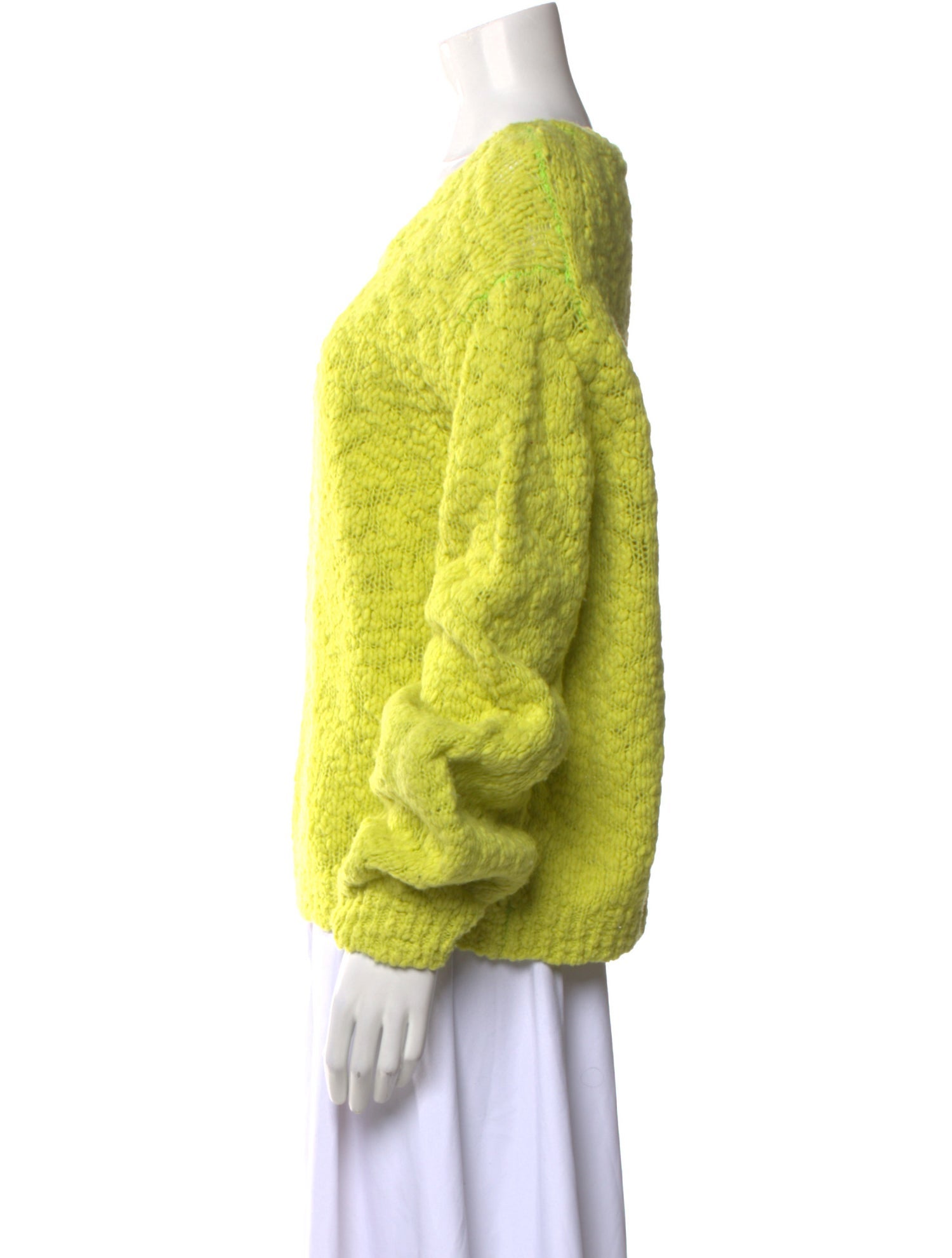 Helmut Lang Wool Scoop Neck Sweater