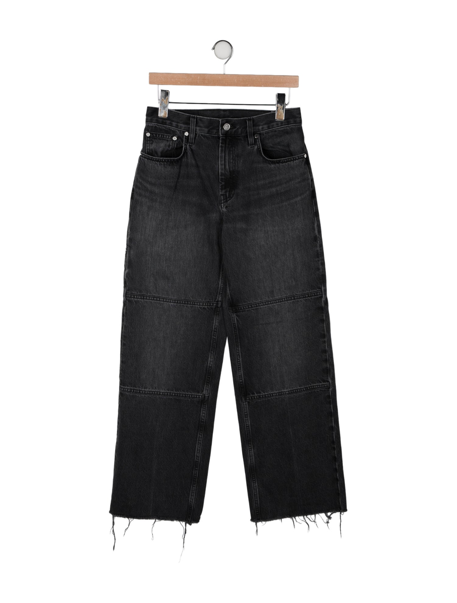 Helmut Lang Mid-Rise Wide Leg Jeans