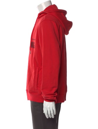 Helmut Lang Graphic Print Crew Neck Hoodie