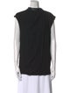 Helmut Lang Mock Neck Sleeveless Top