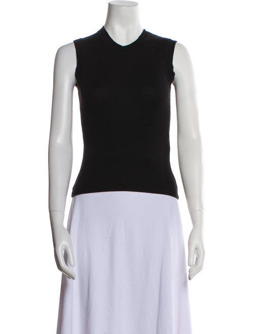 Helmut Lang Crew Neck Sleeveless Top