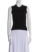 Helmut Lang Crew Neck Sleeveless Top