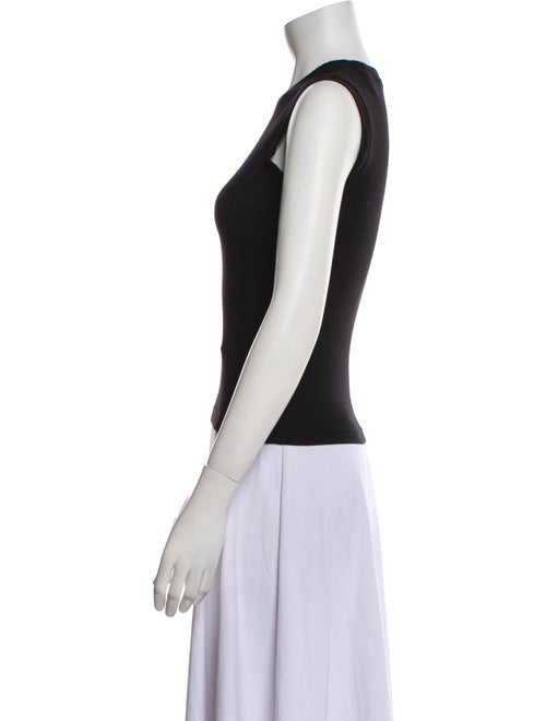 Helmut Lang Crew Neck Sleeveless Top