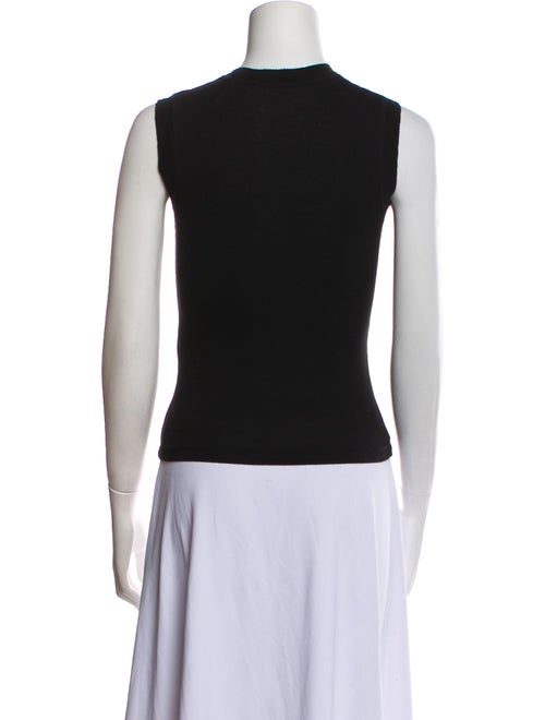 Helmut Lang Crew Neck Sleeveless Top