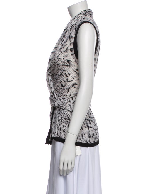 Helmut Lang Silk Printed Top