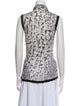 Helmut Lang Silk Printed Top