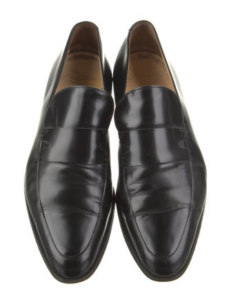 Helmut Lang Leather Dress Loafers