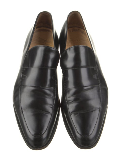 Helmut Lang Leather Dress Loafers