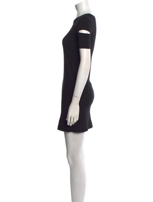Helmut Lang Crew Neck Mini Dress