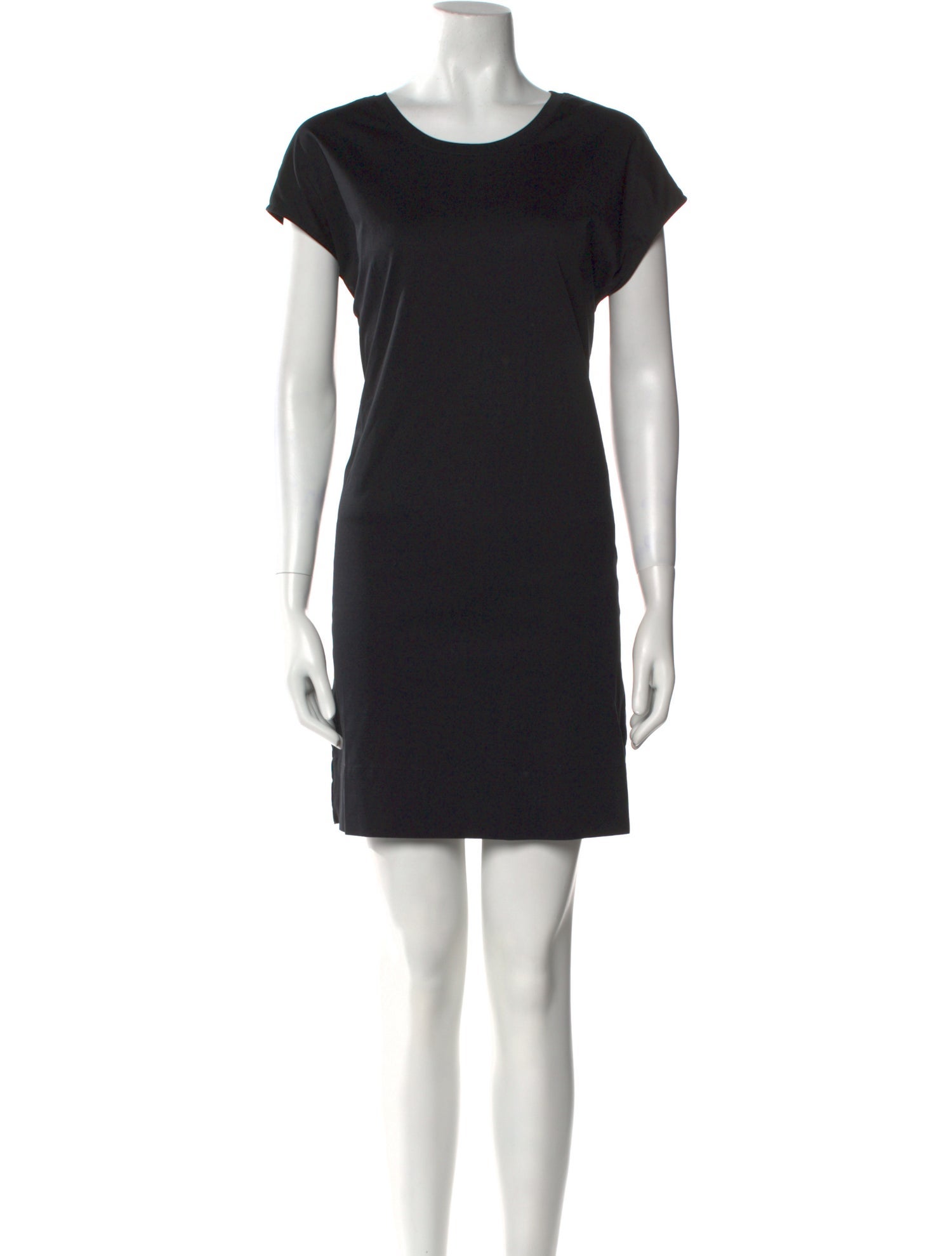 Helmut Lang Scoop Neck Mini Dress