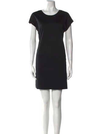 Helmut Lang Scoop Neck Mini Dress