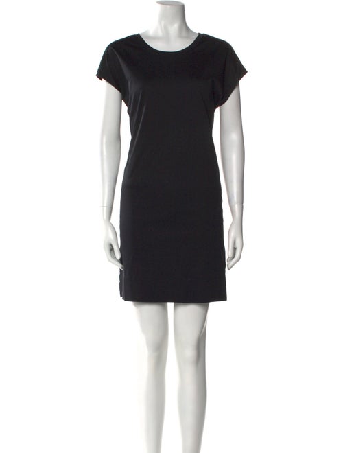 Helmut Lang Scoop Neck Mini Dress