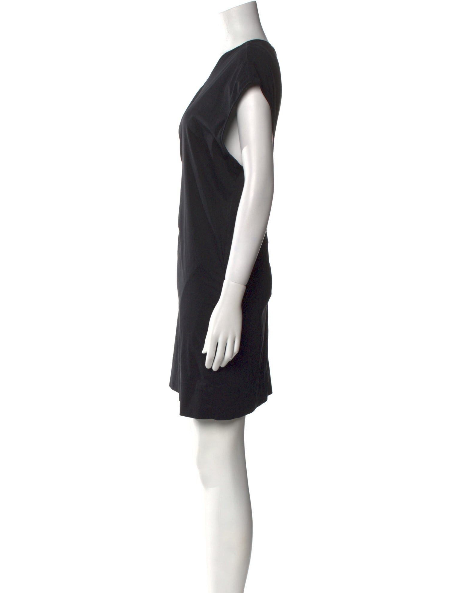 Helmut Lang Scoop Neck Mini Dress