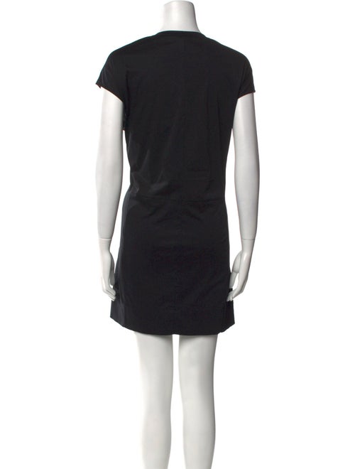 Helmut Lang Scoop Neck Mini Dress
