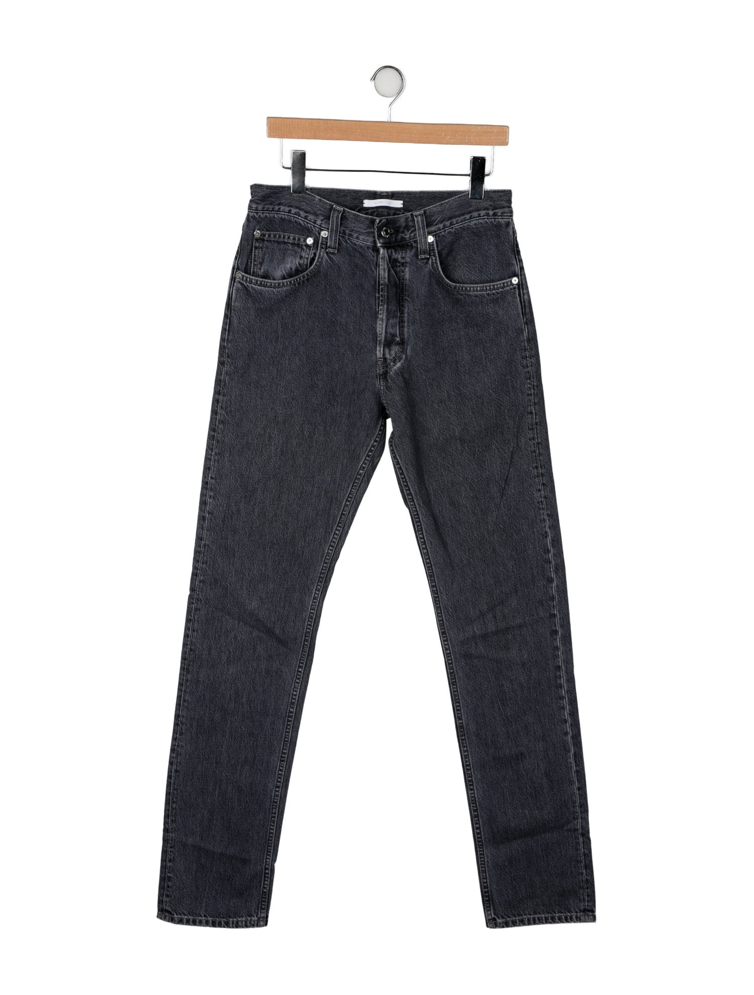Helmut Lang High-Rise Straight Leg Jeans