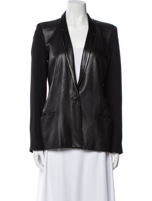 Helmut Lang Lamb Leather Blazer