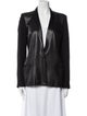 Helmut Lang Lamb Leather Blazer