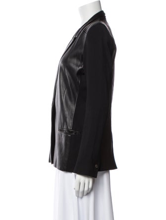Helmut Lang Lamb Leather Blazer