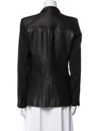 Helmut Lang Lamb Leather Blazer