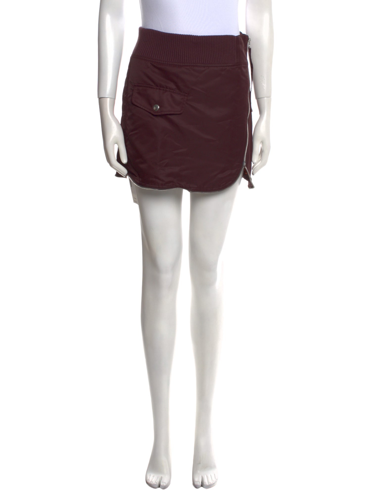 Helmut Lang Nylon Mini Skirt w/ Tags