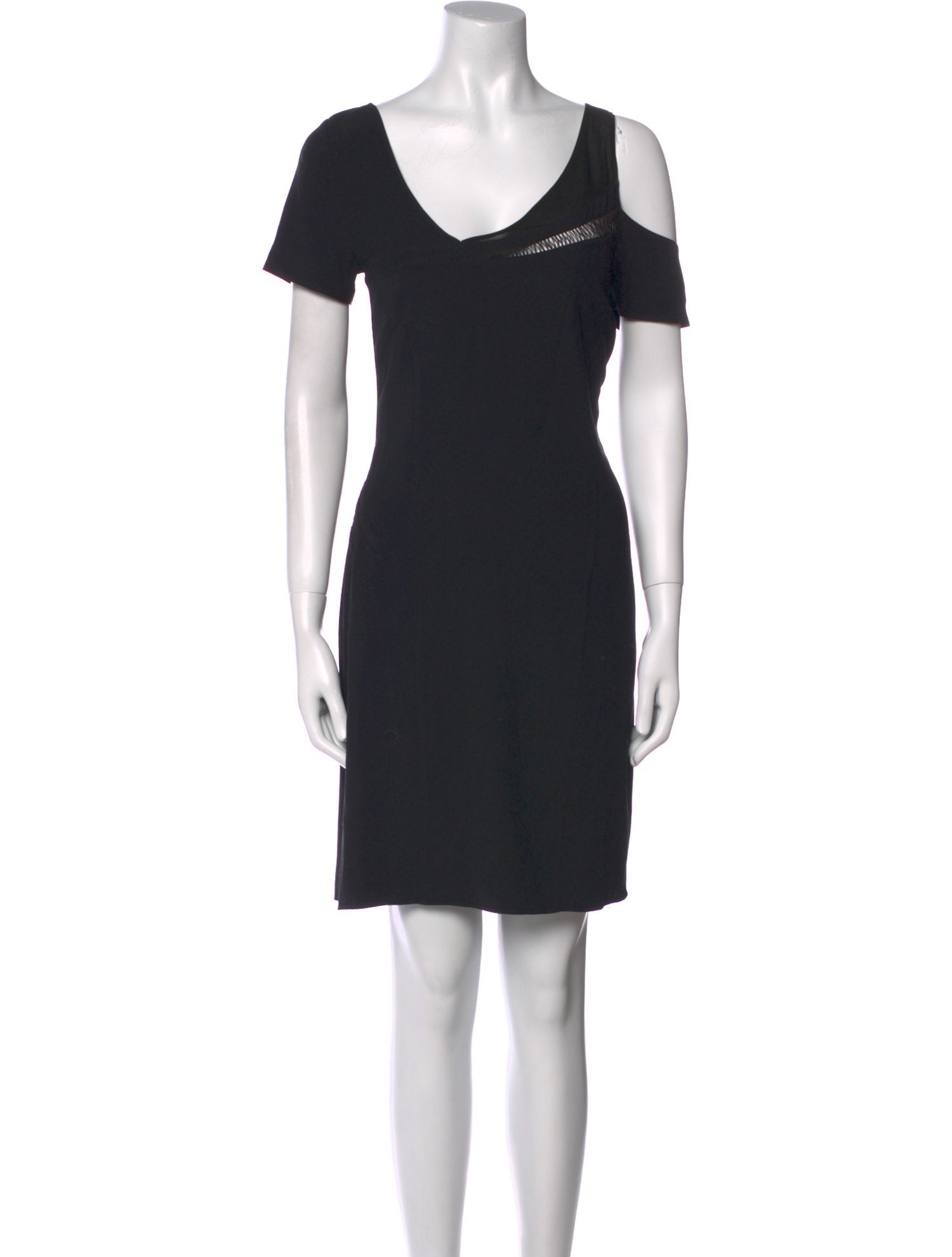 Helmut Lang Scoop Neck Mini Dress