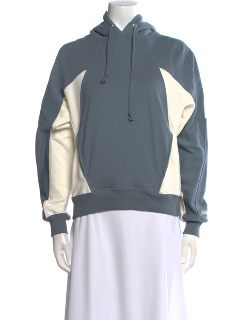 Helmut Lang Graphic Print Mock Neck Sweatshirt