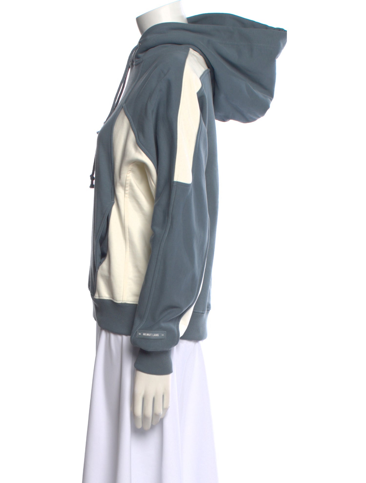 Helmut Lang Graphic Print Mock Neck Sweatshirt