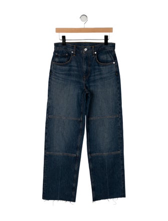 Helmut Lang High-Rise Wide Leg Jeans
