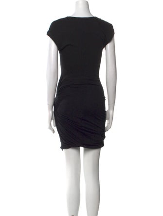Helmut Lang V-Neck Midi Length Dress