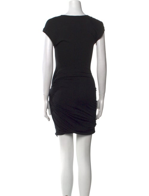 Helmut Lang V-Neck Midi Length Dress