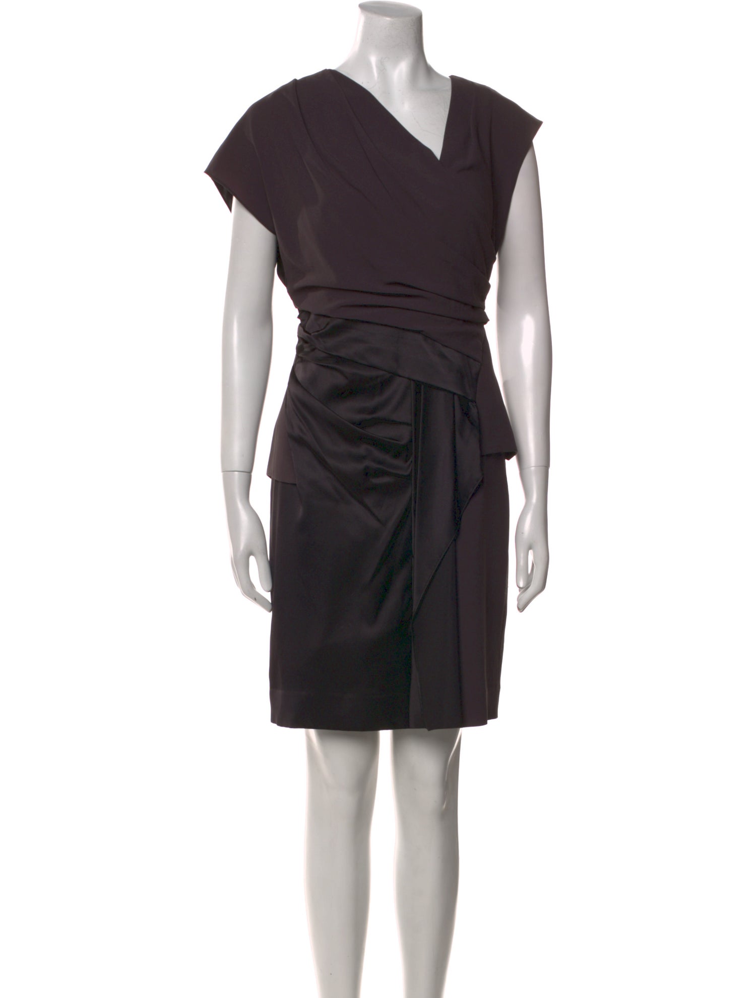 Helmut Lang V-Neck Mini Dress