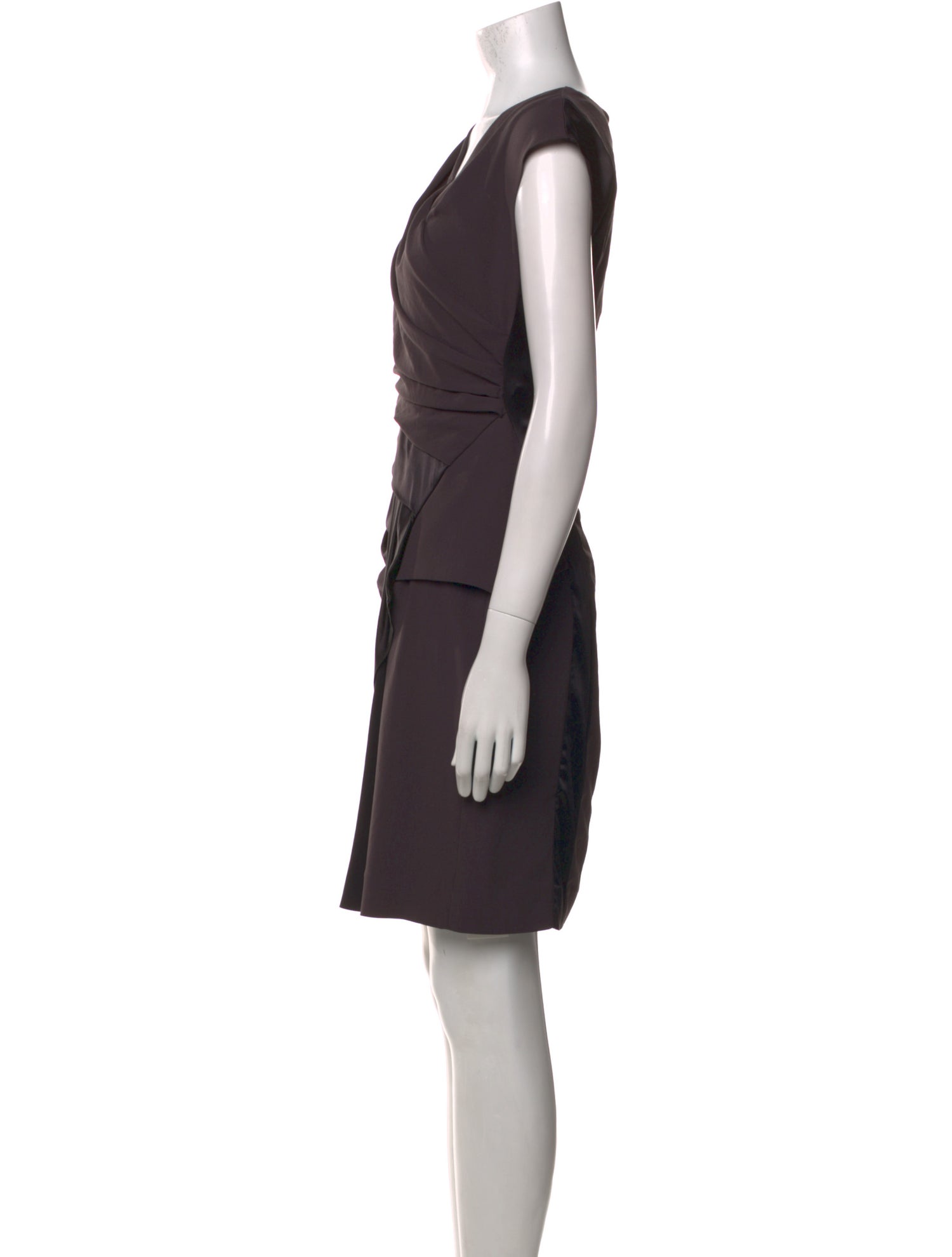 Helmut Lang V-Neck Mini Dress