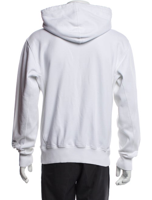 Helmut Lang Graphic Print Crew Neck Hoodie