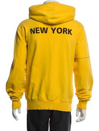 Helmut Lang Graphic Print Crew Neck Hoodie