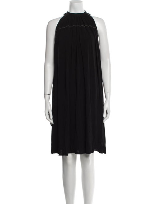 Helmut Lang Crew Neck Knee-Length Dress