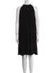 Helmut Lang Crew Neck Knee-Length Dress