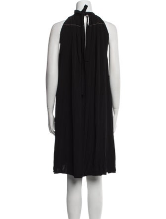Helmut Lang Crew Neck Knee-Length Dress