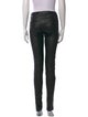 Helmut Lang Leather Skinny Leg Pants